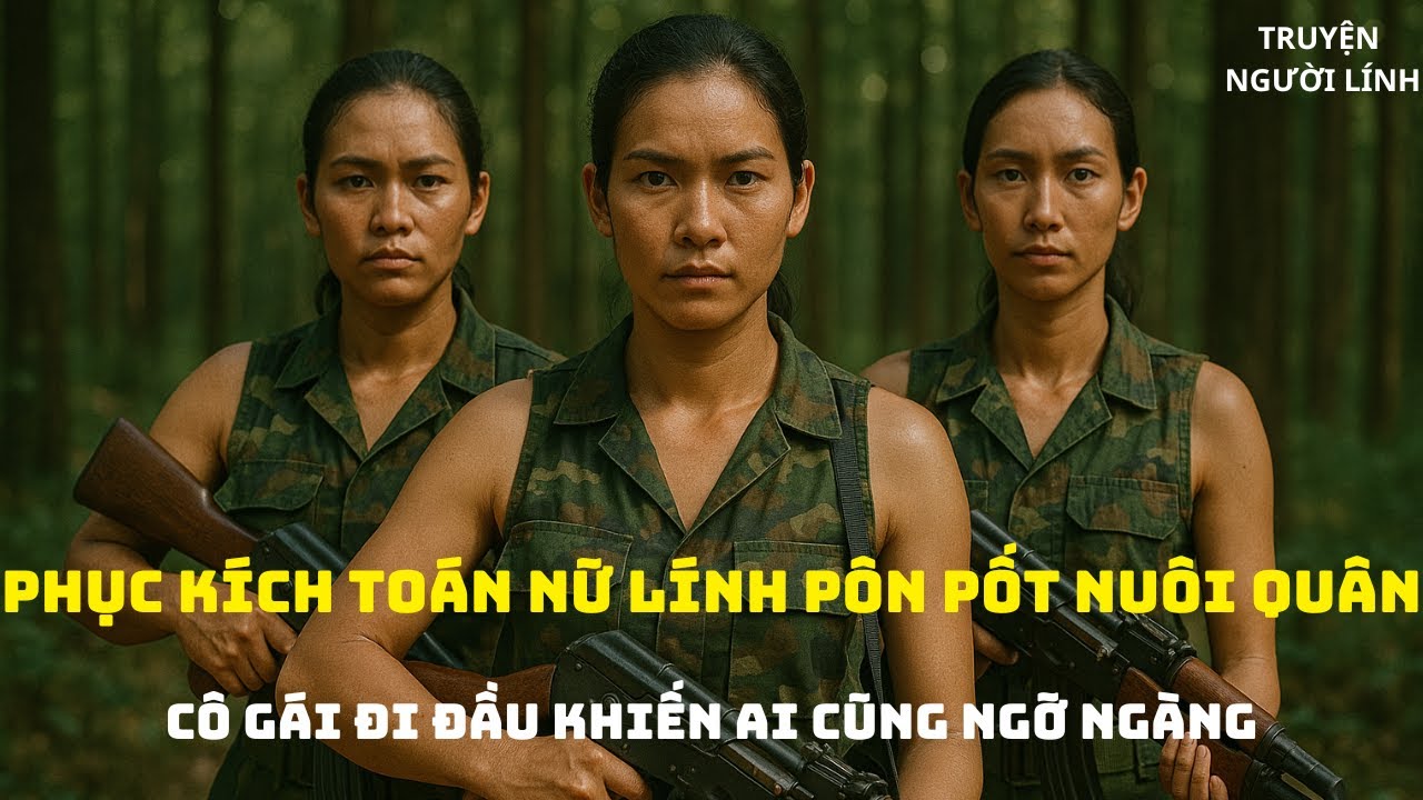 Phục Kích Toán Nữ Lính Pôn Pốt Nuôi Quân – Người Đi Đầu Khiến Cả Trung Đội Sững Sờ |Lính Thời Chiến