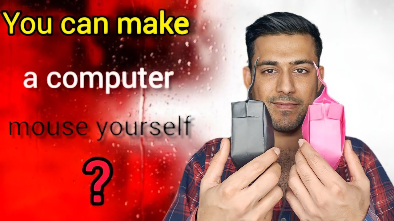 Computer Origami Origami Computer Mouse | Origami tutorial | Paper craft - YouTube