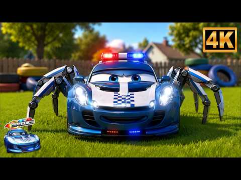 Incy Wincy Makdi, इंसी विन्सी मकड़ी, Funny Vehicle Rhyme by Speedies Bharat