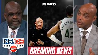 Inside The Nba Giannis Next? - Shaq & Chuck Reacts To Doc Rivers Fired By Milwaukee Bucks