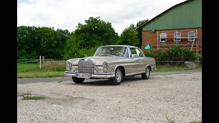 Mercedes-Benz 250 SE Coupé W111 (1968) - Walkaround, Interior, Sound & Drive