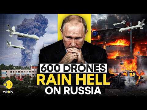 Russia-Ukraine War: Russia Under Massive Drone Attack, 620 Drones Target Moscow Overnight |Originals
