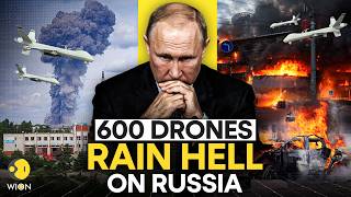 Russia-Ukraine War: Russia Under Massive Drone Attack, 620 Drones Target Moscow Overnight |Originals