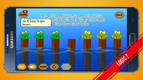 River Crossing IQ Logic 7 answer