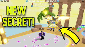 😳I GOT THE *NEW* SECRET PET IN CLICKER SIMULATOR!