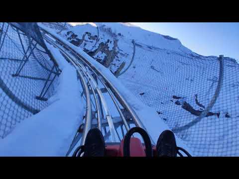 Şahdağda adrenalin dolu yeni atraksion (əyləcsiz tam sürət) - Shahdag Mountain coaster without break