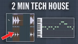 HOW TO MAKE TECH HOUSE IN 2 MINUTES🔥