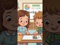 Easy Math with Fingers for Kids 🖐️ | Learn Counting Fast &amp; Fun #shorts  #preschoollearning