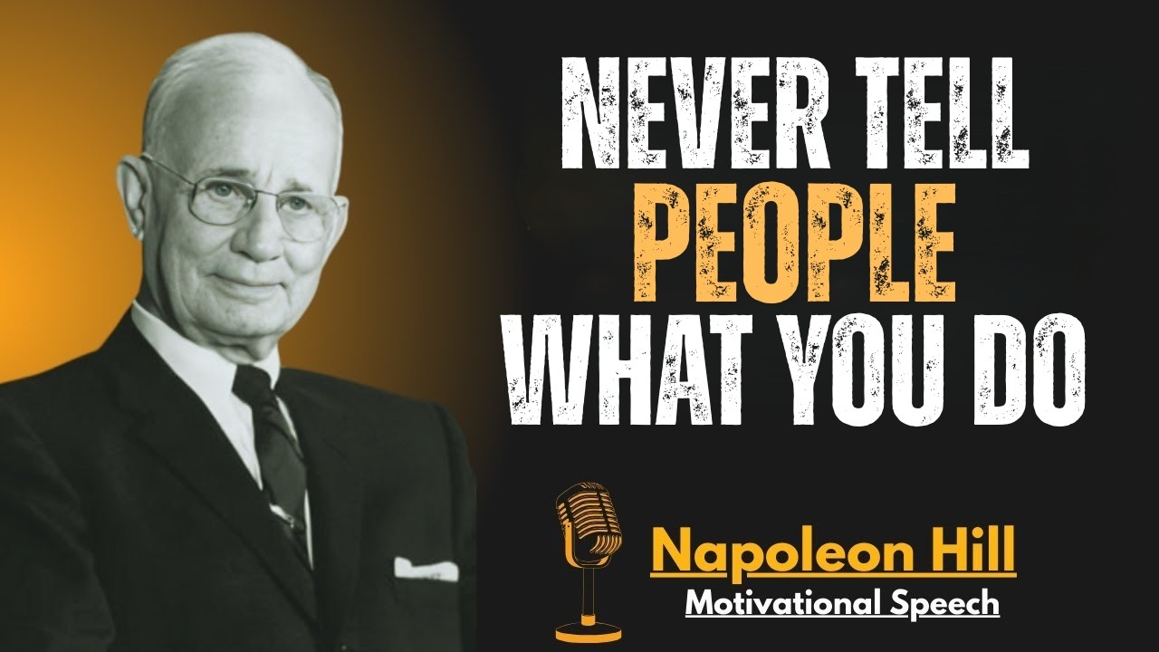 Work Quietly, Shock Everyone Later 💥 | Powerful Napoleon Hill Motivation