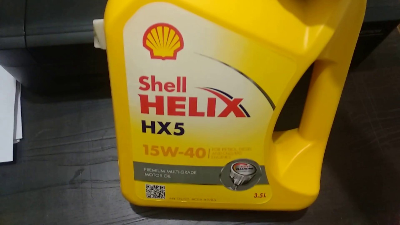 Shell HX515W-40 Helix Engine Oil (3.5 L) 