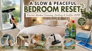 🧼🪟 A Slow & Peaceful Bedroom Reset | Karcher Window Cleaning, Dusting & Swiffer ASMR screenshot 4