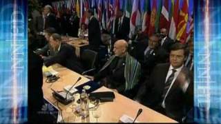 U.S. reaches out to Iran, Russia
Secretary of State Clinton makes good on the promise to engage Iran and repair the relationship with Russia during a conference on Afghanistan. U.S. reaches out to Iran, Russia