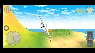 Airplane crash draw bricks P1