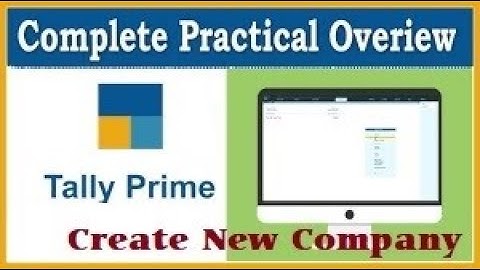 how to create company in tally prime || tally prime company create || Alter, Select, Shut company