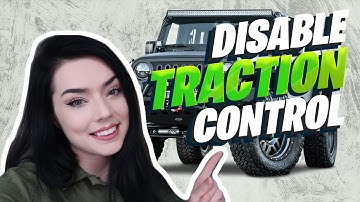 How To Disable Traction Control in Jeep Wrangler