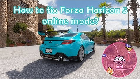 How to fix Forza Horizon 5 online mode? #tutorial #guide #forzahorizon5