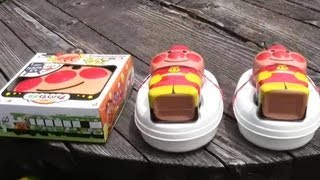 アンパンマン弁当で楽しい遠足　Anpanman lunch and fun picnic.