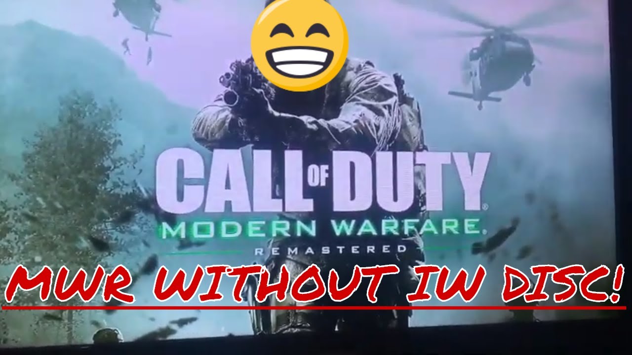 Play Modern Warfare Remastered without IW disc (new method) - YouTube