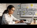 WE Tried Creating a Course with AI in 7 Days Here's What Happened