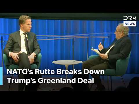 “This Is Now Solved,” NATO Chief Rutte Says U.S.-Denmark Tensions Over Greenland Are Resolved | AC1N