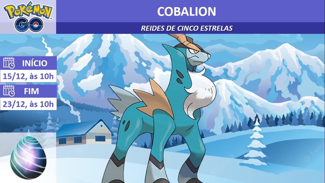 Cobalion em Reides de cinco estrelas