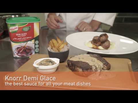 Knorr Demi Glace Sauce Unilever Food Solutions Arabia Youtube