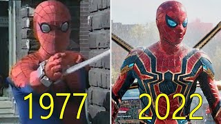 EVOLUCIÓN de Spider-Man en las Películas + Curiosidades (1977 - 2022)