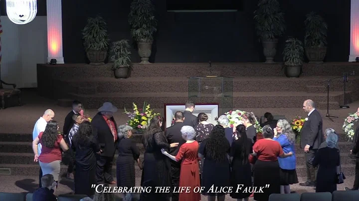 Alice Faulk Home going Service