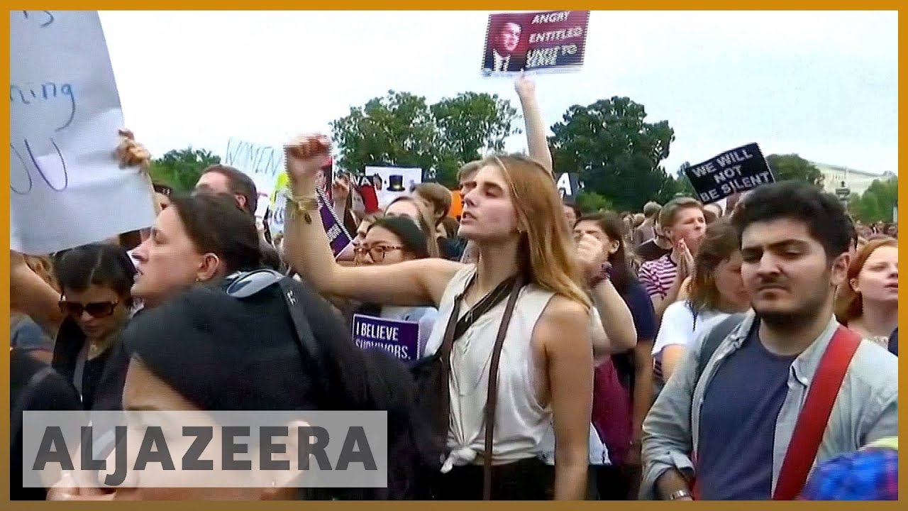🇺🇸 أغلبية النساء الأمريكيات لا يوافقن على رئاسة ترامب | الجزيرة الإنجليزية