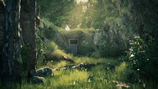 Process on Creating a Forest Environment in UE5 Timelapse