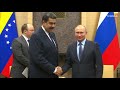 Venezuela e Rússia anunciam parcerias militares; EUA reage