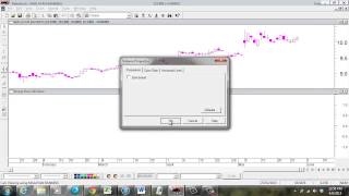 Metastock Tutorial -  Insert Indicators Volume and Moving Average screenshot 5