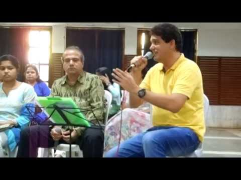 The great Suresh Wadkar ji & Dr Rahul Joshi singing Huzur is Kadar..