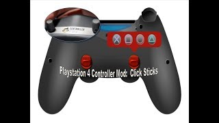 How To Playstation 4 Controller Style Click Stick Mod - YouTube