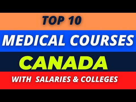 10 BEST MEDICAL FIELD COURSES IN CANADA - WHICH Are The BEST MEDICAL COURSES In CANADA