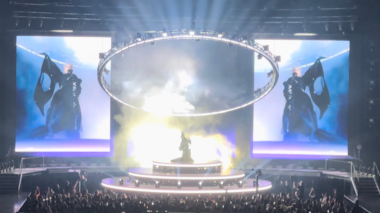 Madonna Celebration Tour Paris 2023 Nothing really matters - YouTube