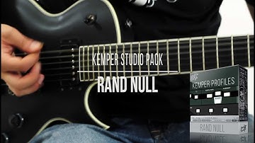 Kemper Profiles | Rand Null | Metal Demo & Playthrough (Randall Ultimate Nullifier + Ibanez ARZ6UC)