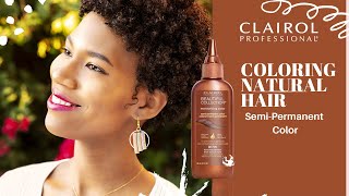 Coloring My Natural Hair With Clairol Pro Beautiful Collection -Kasheeralatasha