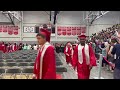 Horlick seniors enter graduation ceremony
