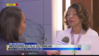 Widespread flu outbreak in Alabama