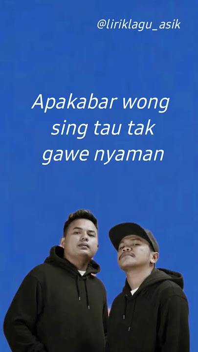 NDX A.K.A - APA KABAR MANTAN (Lyrics)