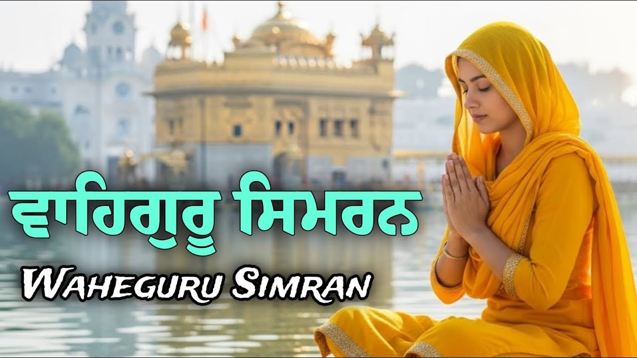 Waheguru Simran | ਵਾਹਿਗੁਰੂ ਸਿਮਰਨ | Best Relaxing Music 