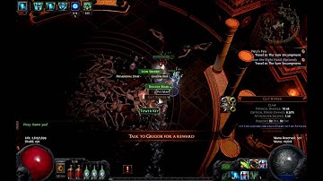 Path of Exile - WIP CoC Bladefall EK - Piety A3 Merc