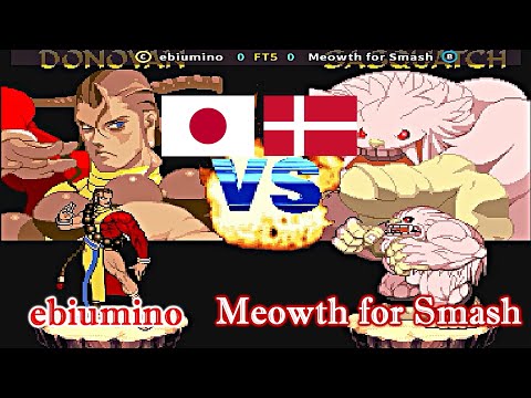 Vampire Hunter - darkstalkers' revenge - ebiumino vs Meowth for Smash FT5