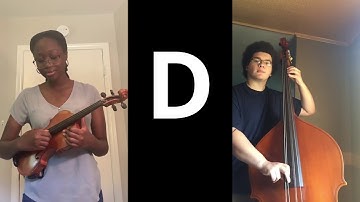 Open String Blues Call and Response Violin and Bass