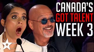 Canada's Got Talent 2023 - Week 3 BEST AUDITIONS! | Got Talent Global