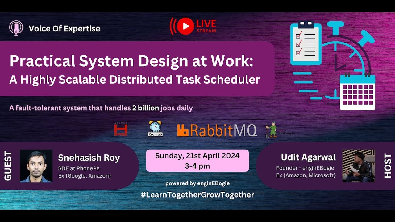 A Highly Scalable Distributed Task Scheduler | Practical System Design ...