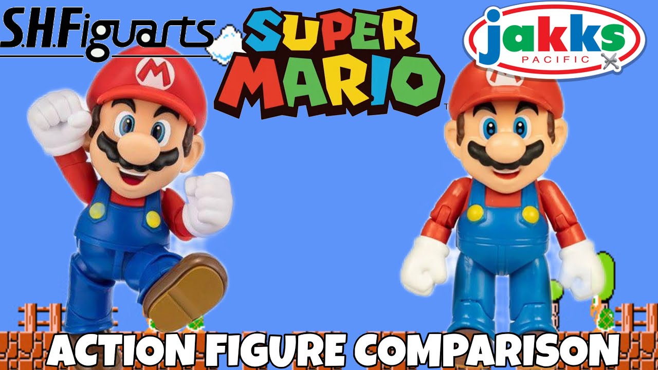SHF против JAKKS PACIFIC Mario: какой лучше?