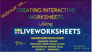 NCERT LIVE WORKSHEETS DEMO VIDEO