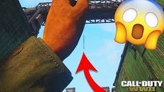 INSANE CROSS MAP THROWING KNIFE KILL!! (COD WW2 Epic and Funny Moments)